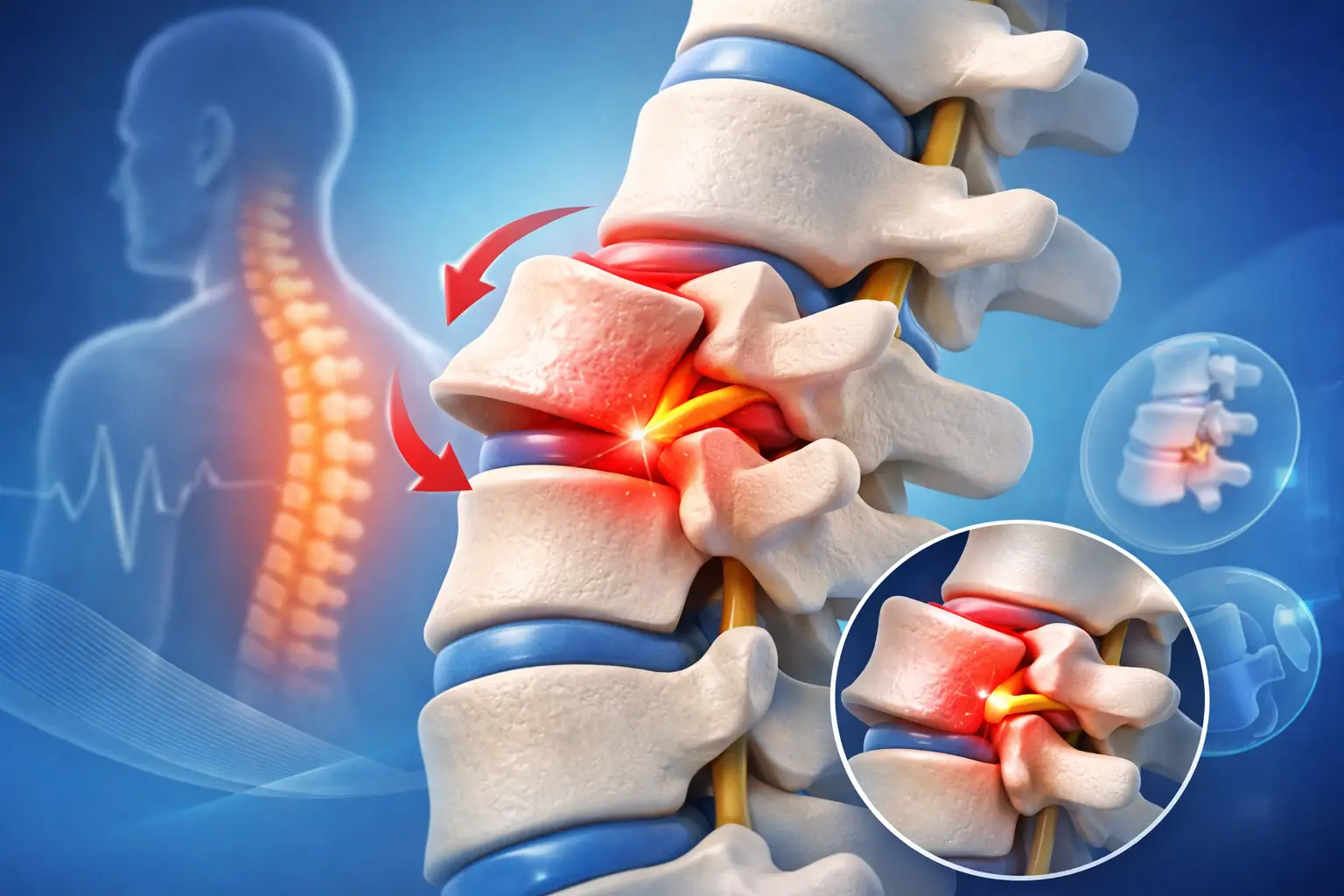 Qué es una subluxación vertebral