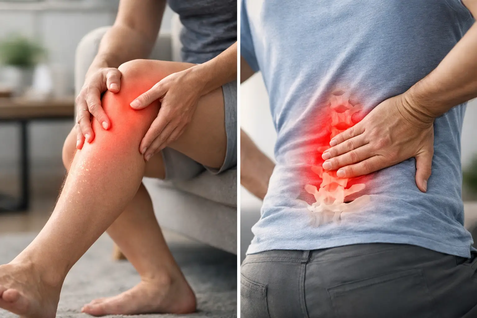 Adormecimiento de piernas y columna: causas