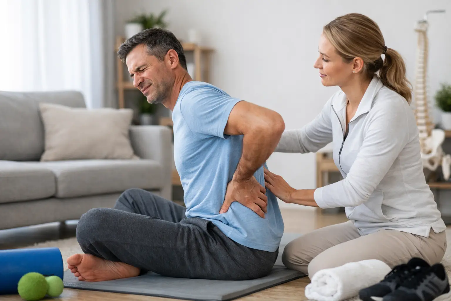 Cómo aliviar dolor lumbar sin medicamentos