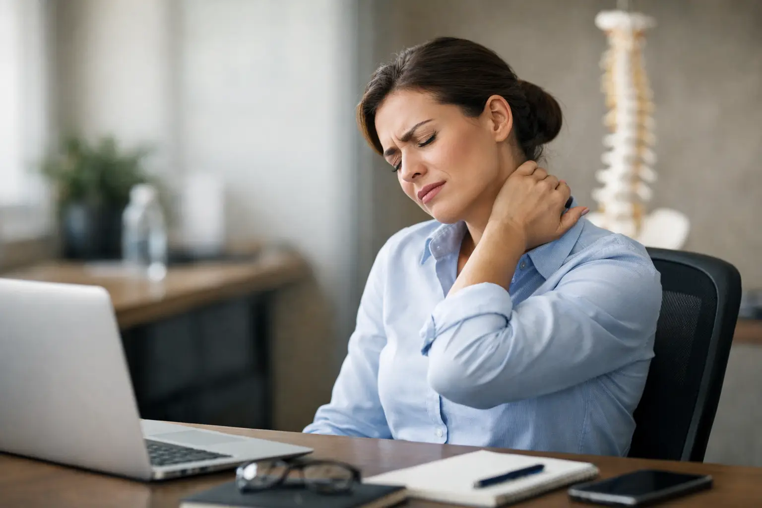 Estrés físico y tensión cervical: qué hacer