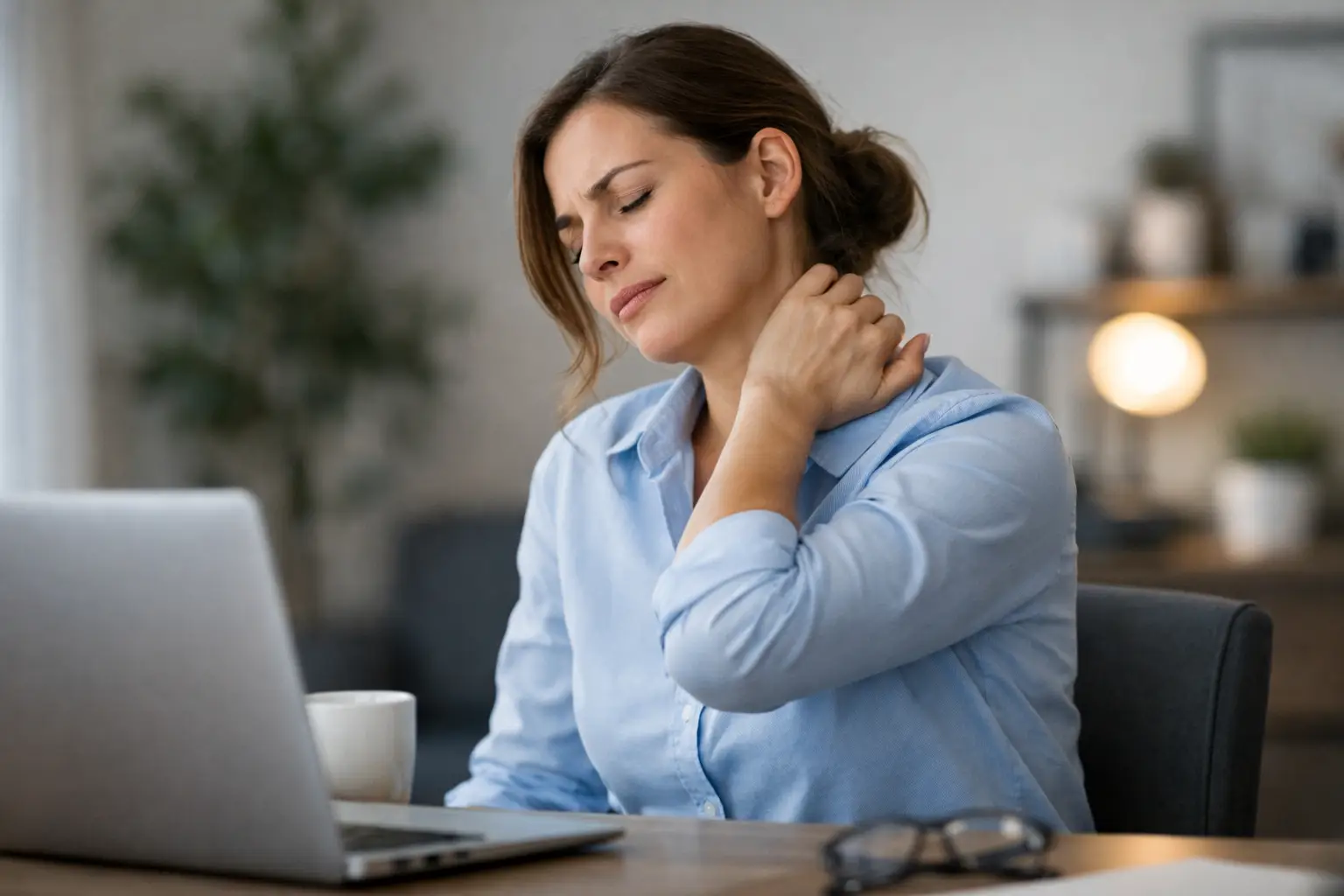 Cómo aliviar tensión cervical diaria de verdad