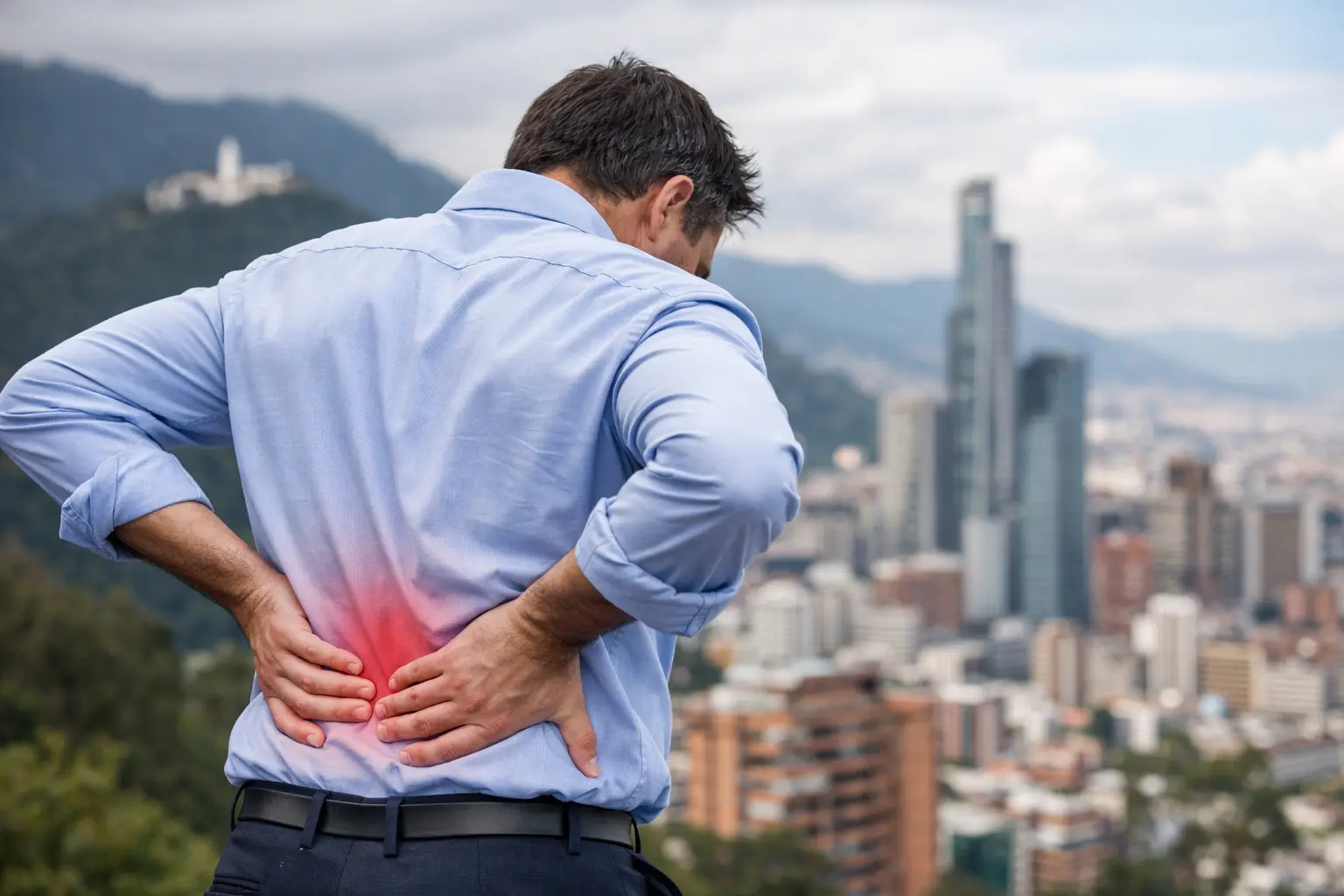 Dolor de espalda Bogotá: qué lo causa