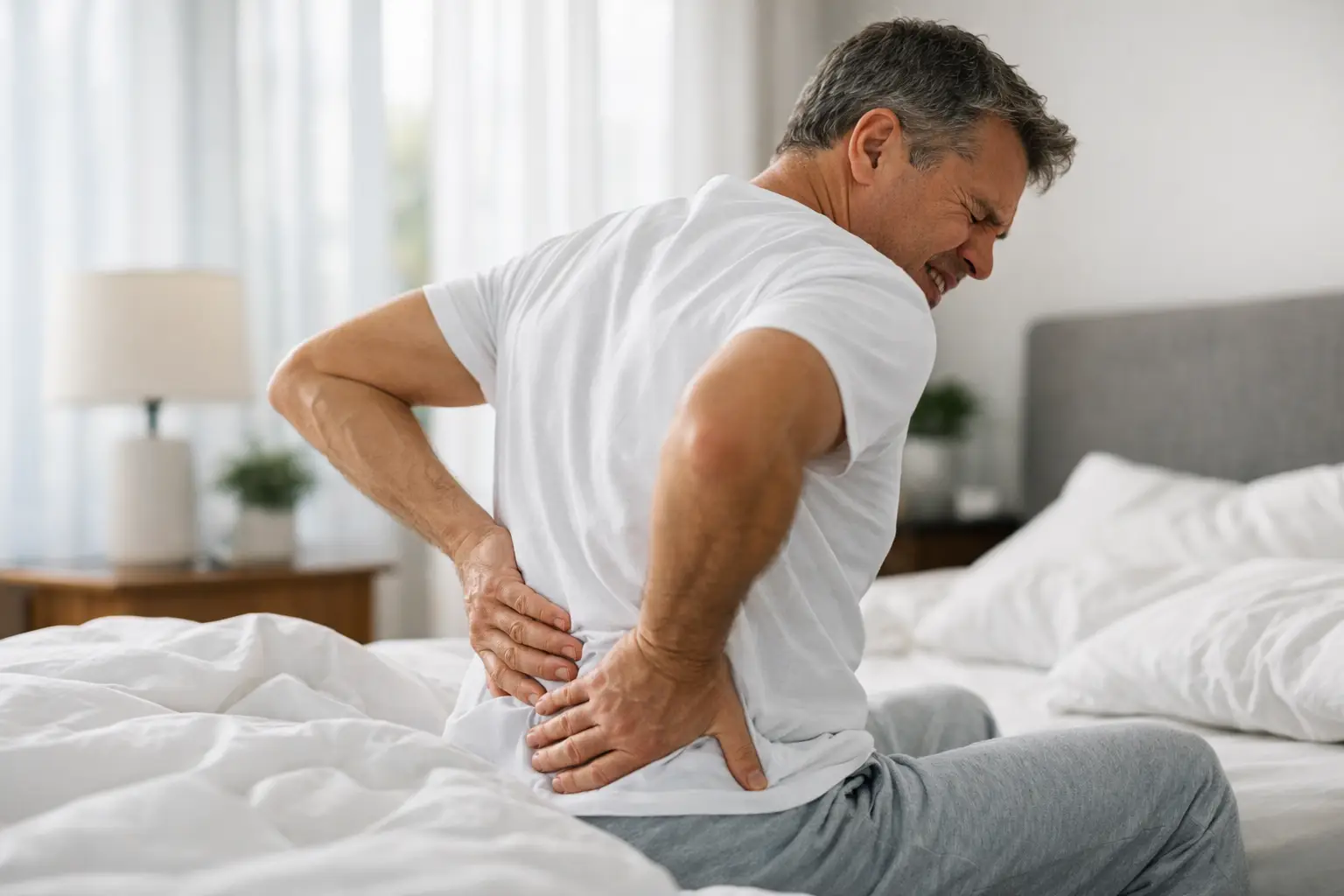 Dolor lumbar al despertar: causas comunes