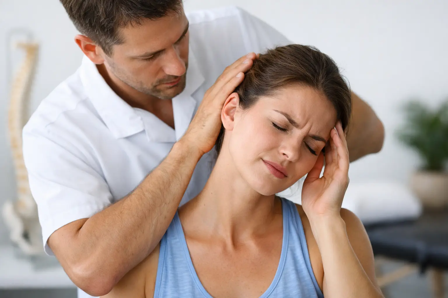 Ajuste cervical para migraña: qué esperar