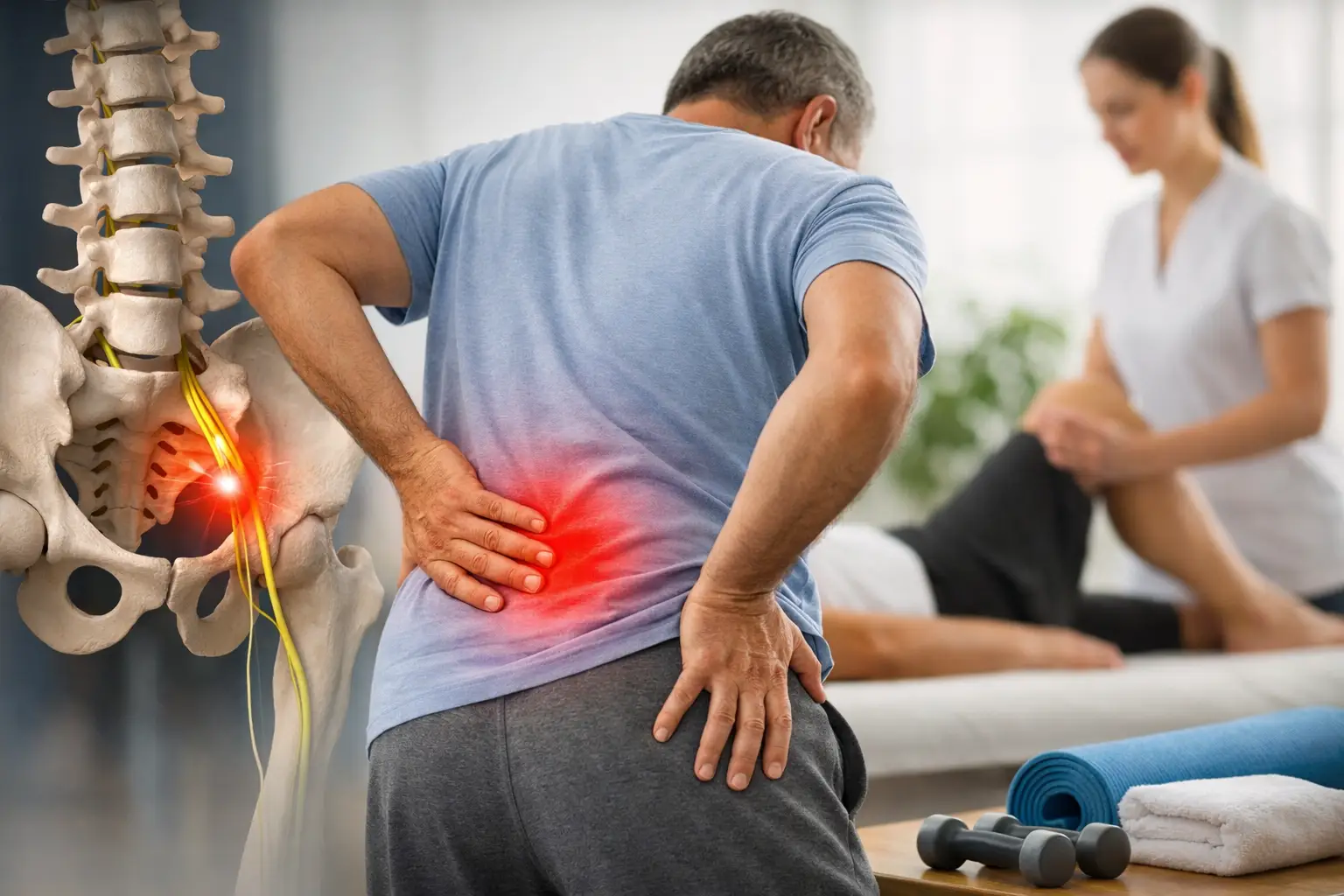 Guía para dolor ciático y recuperación segura