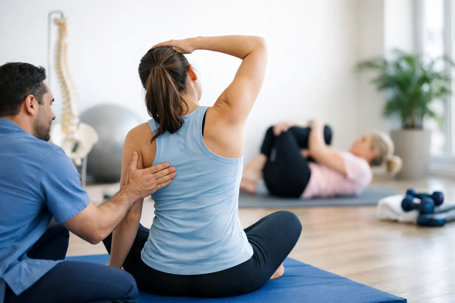 Mejores ejercicios para escoliosis bien indicados