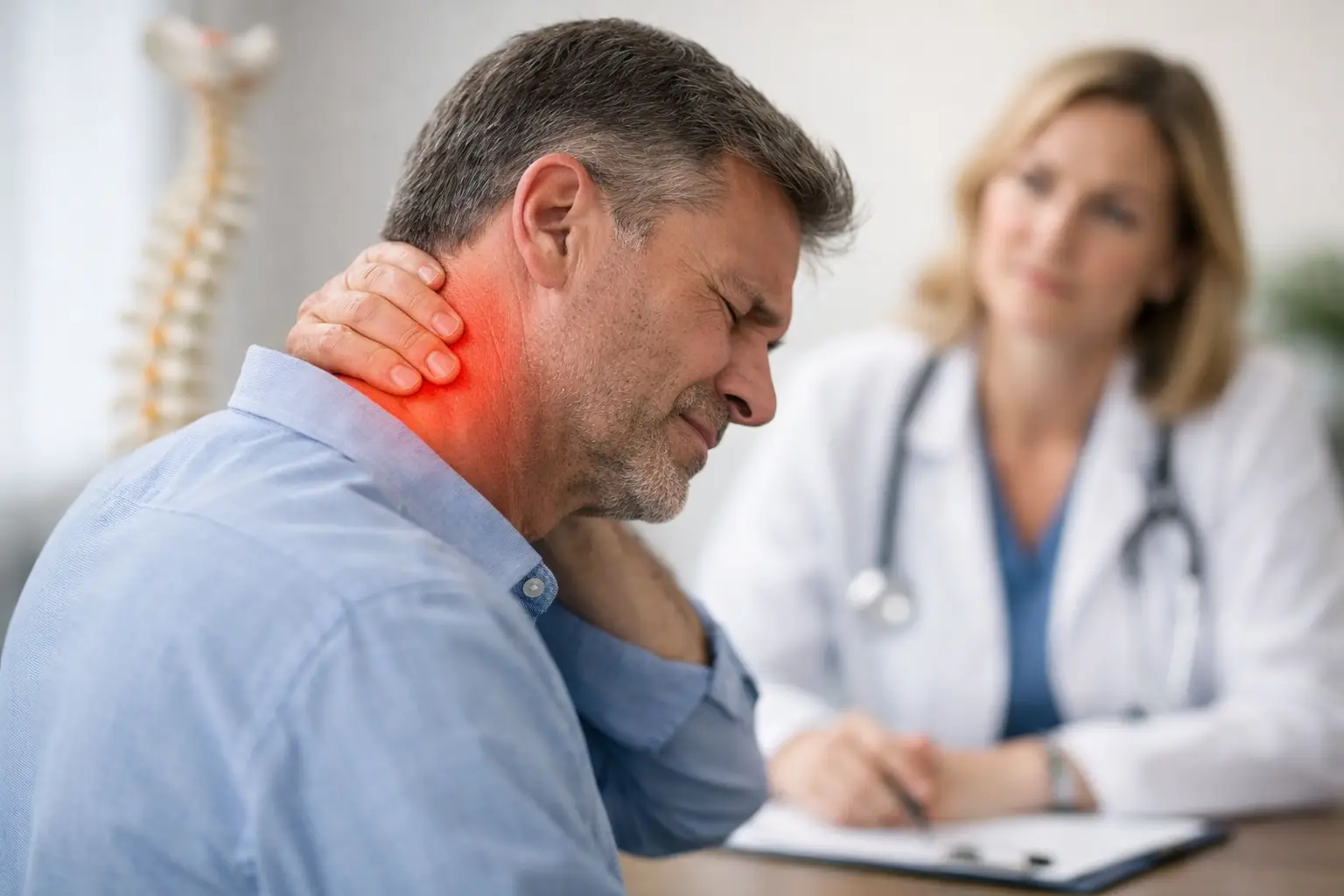 Qué hacer ante una hernia cervical dolorosa