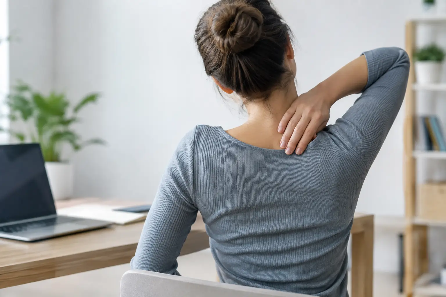 Dolor entre omóplatos y postura: qué revisar