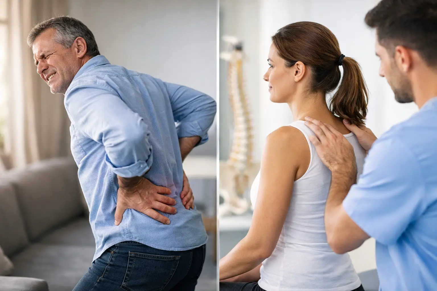 ¿Dolor lumbar o problema postural? Cómo distinguirlos