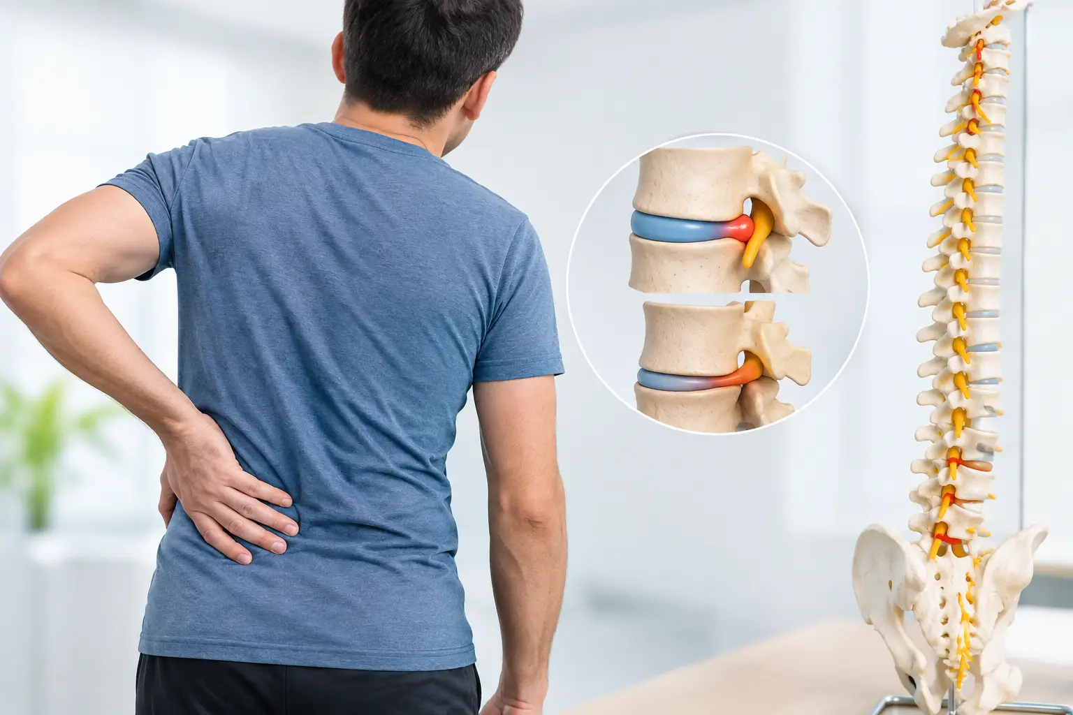 Hernia discal o subluxación y sus diferencias