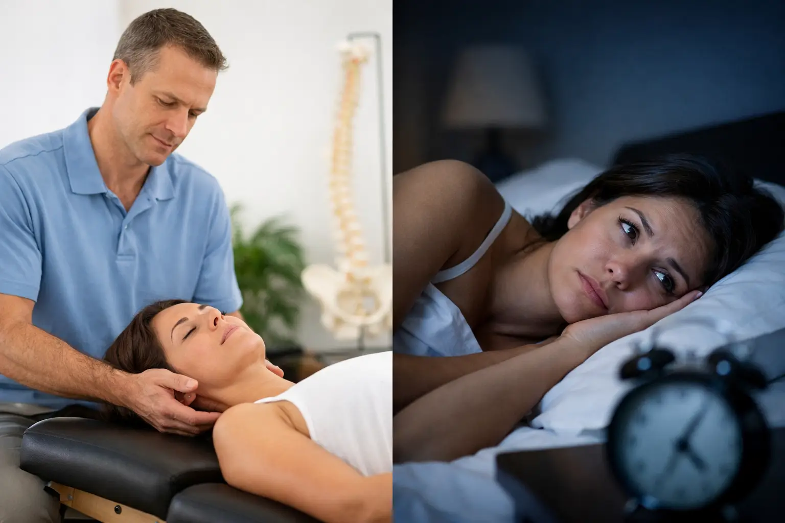 ¿Puede la quiropráctica mejorar el insomnio?